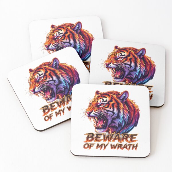 Item preview, Tiger Beware of My Wrath Graphic designed and sold by SupernovaNote.