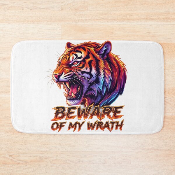 Item preview, Tiger Beware of My Wrath Graphic designed and sold by SupernovaNote.