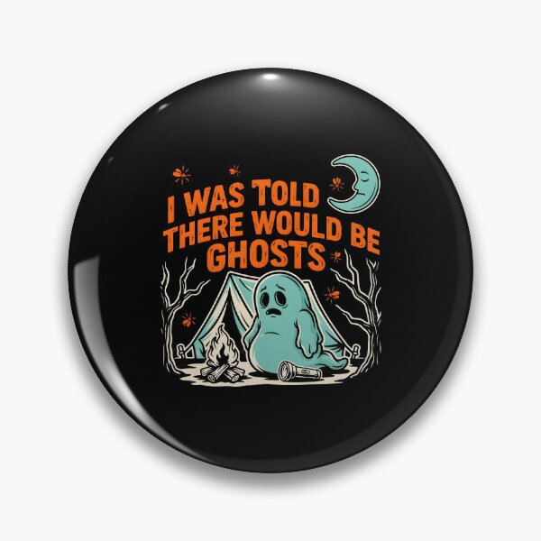 Item preview, I Was Told There Would Be Ghosts Retro Halloween Funny Ghost designed and sold by Redgiant87x.