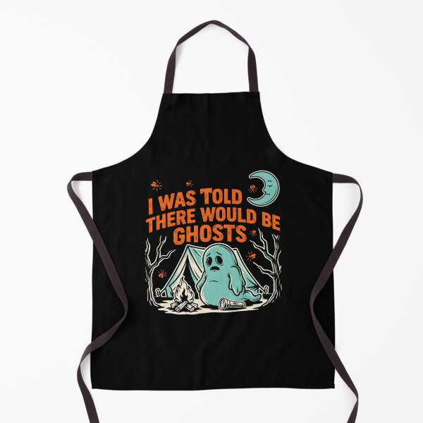 Item preview, I Was Told There Would Be Ghosts Retro Halloween Funny Ghost designed and sold by Redgiant87x.
