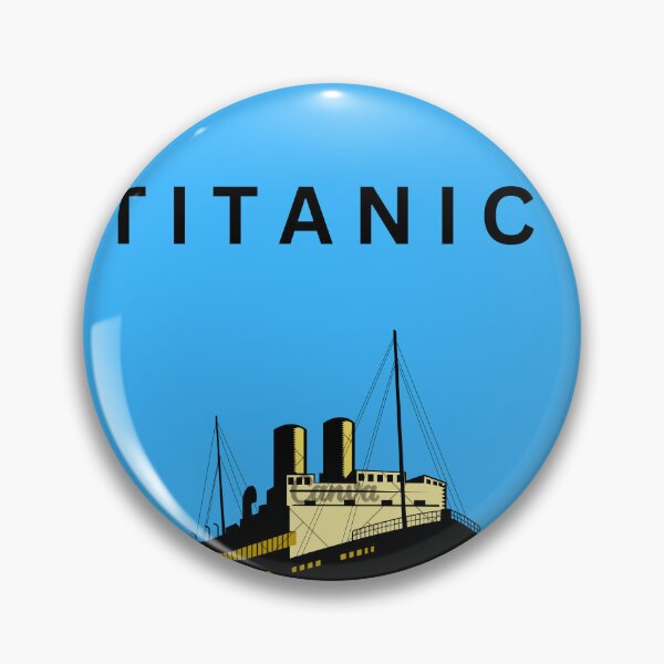 Item preview, Titanic Minimalist Silhouette Ship Design designed and sold by Shivhar19.