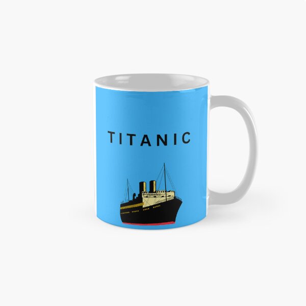 Item preview, Titanic Minimalist Silhouette Ship Design designed and sold by Shivhar19.