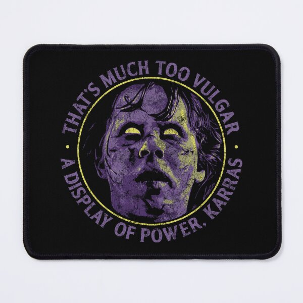 Item preview, Copy of Vulgar A Display Of Power Devil The Exorcist Horror Distressed designed and sold by Power Up Prints.