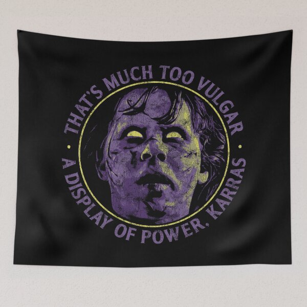 Item preview, Copy of Vulgar A Display Of Power Devil The Exorcist Horror Distressed designed and sold by Power Up Prints.