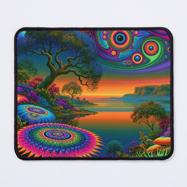 Item preview, The Psychedelic Eden Horizon designed and sold by bloorose.