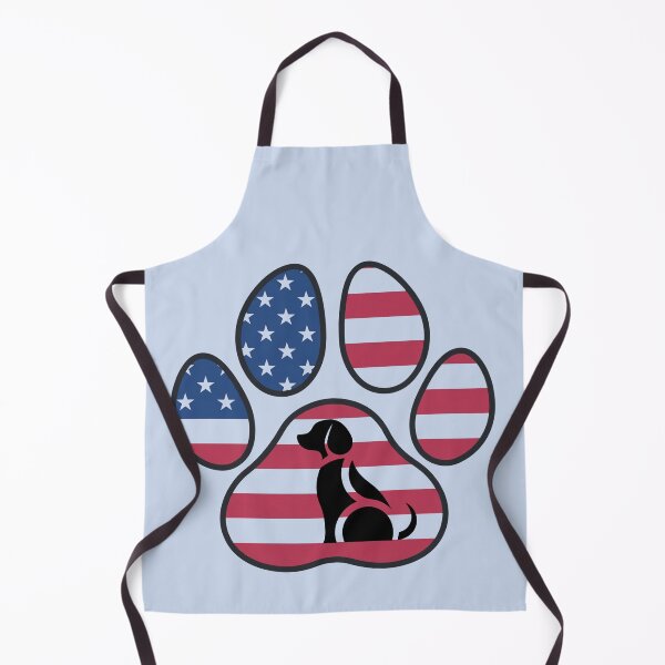 Item preview, Patriotic paw print & artistic puppy designed and sold by Doodles Down South.
