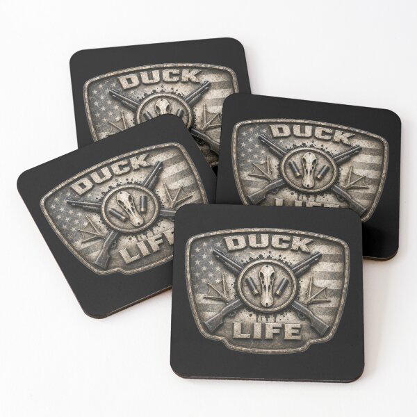 Item preview, Duck Life Waterfowl Hunting American Flag Duck Hunter Wall Art Waterfowl Gift designed and sold by artistwill.