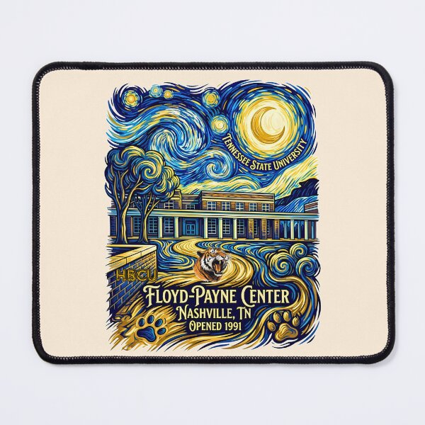 Item preview, TSU Floyd-Payne Center Impressionist Art Print designed and sold by EvergreenPark - Tee Studio.