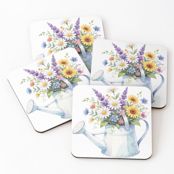 Item preview, Flower Watering Can Sticker | Gardening Decor designed and sold by AillustriaAK.