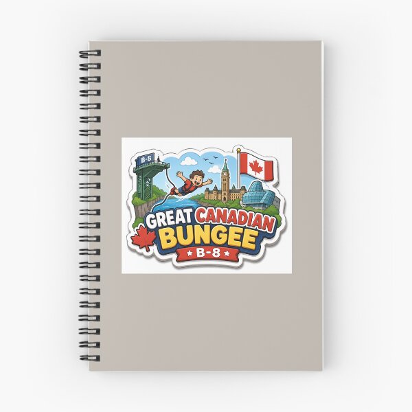 Item preview, Adventure Label  Label Text GREAT CANADIAN BUNGEE ?? designed and sold by PaintMeWorld.