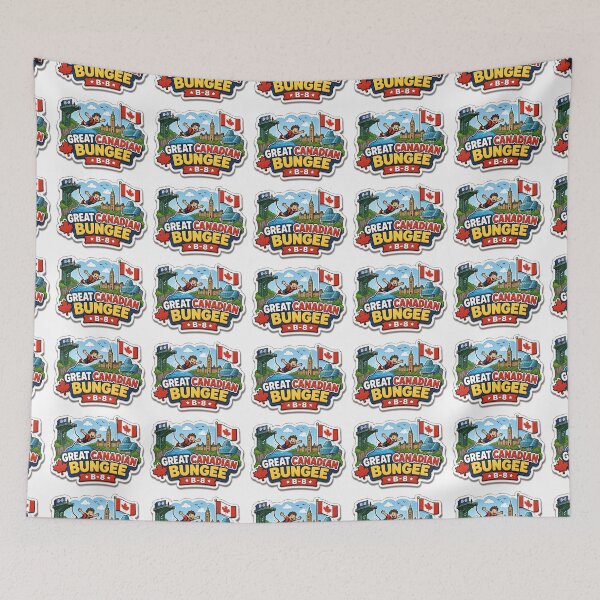 Item preview, Adventure Label  Label Text GREAT CANADIAN BUNGEE ?? designed and sold by PaintMeWorld.