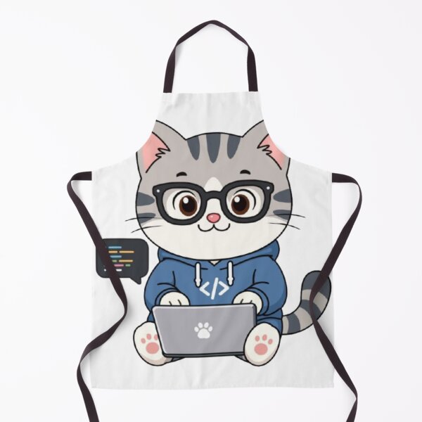 Item preview, Kitty Programmer design designed and sold by ARVI'S ART STUDIO.