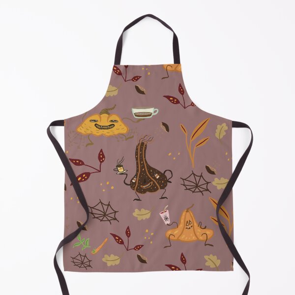 Item preview, Spooky Coffee Pumpkins Halloween Pattern designed and sold by FaliushART.