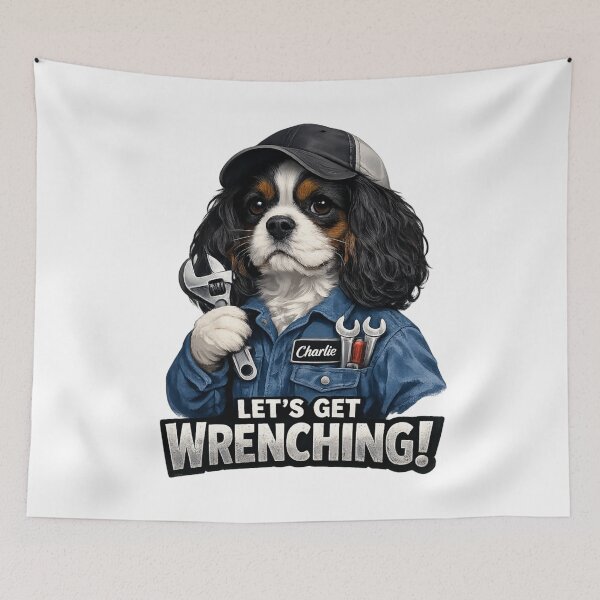 Item preview, Let's Get Wrenching! Tri Cavalier designed and sold by SpottyRainbow.