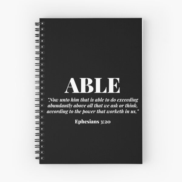 Item preview, Able Ephesians 3:20 Bible Verse designed and sold by Jamesjr0505.