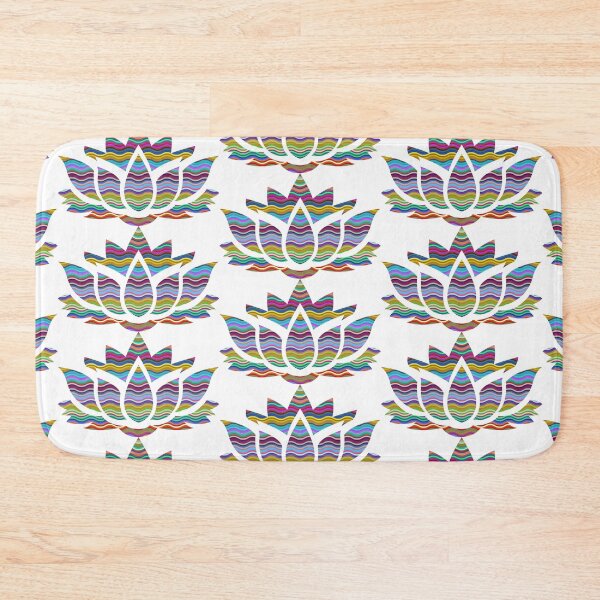 Item preview, Rainbow Wave Lotus designed and sold by The Painted Lamb.