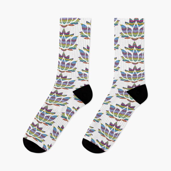 Item preview, Rainbow Wave Lotus designed and sold by The Painted Lamb.