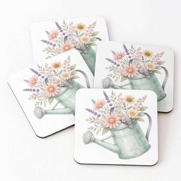 Item preview, Flower Watering Can Sticker | Gardening Decor designed and sold by AillustriaAK.