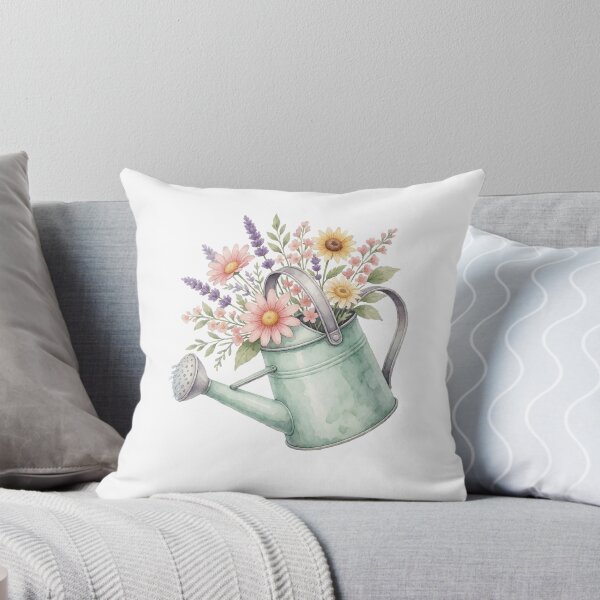 Item preview, Flower Watering Can Sticker | Gardening Decor designed and sold by AillustriaAK.