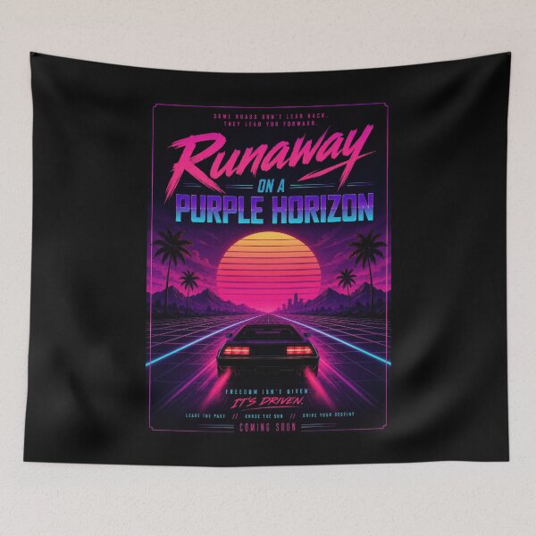 Item preview, Runaway on a Purple Horizon designed and sold by Sketchlegacy.