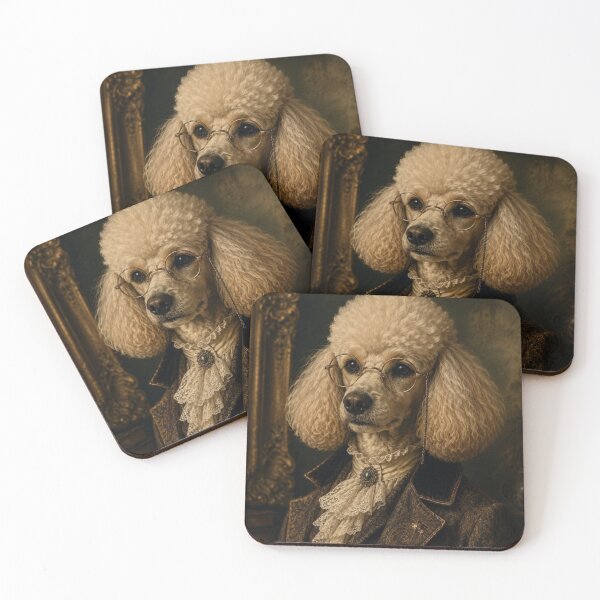 Item preview, Poodle Gentleman with Glasses designed and sold by VelarisMoon.