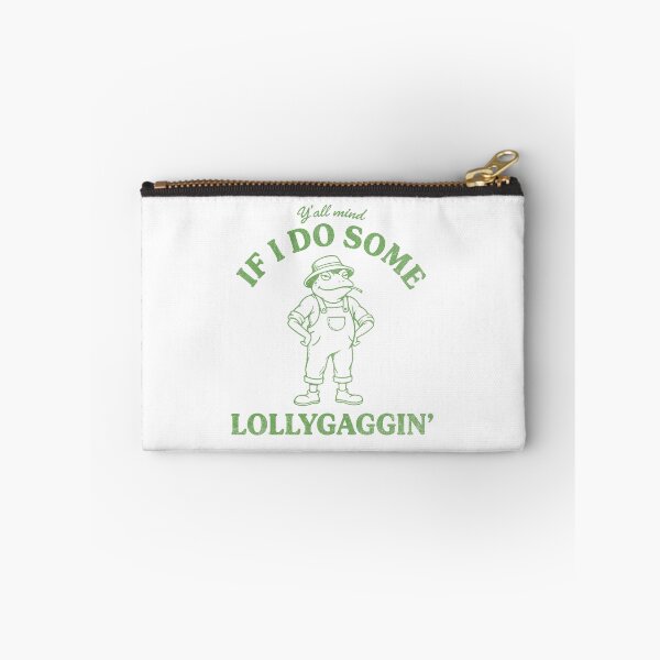 Item preview, Y'all Mind If I Do Some Lollygaggin Funny Frog designed and sold by ironicmuscle.