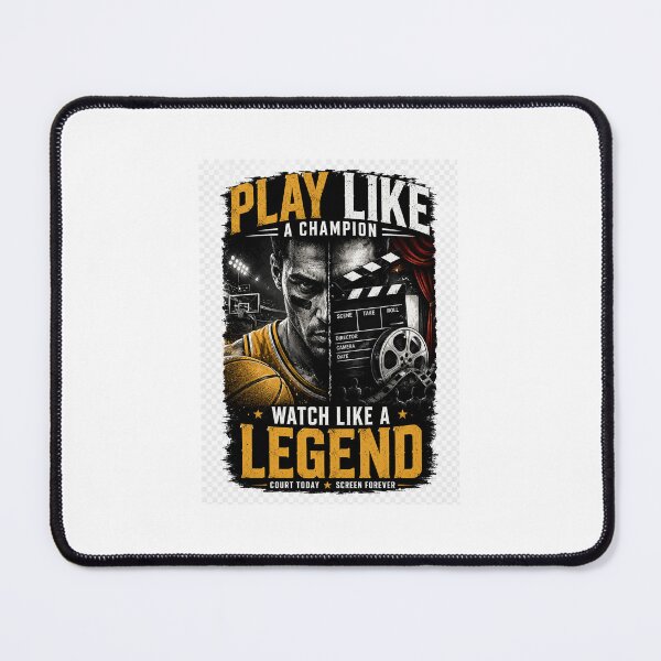 Item preview, Play Like a Champion, Watch Like a Legend designed and sold by Sanjeev30.