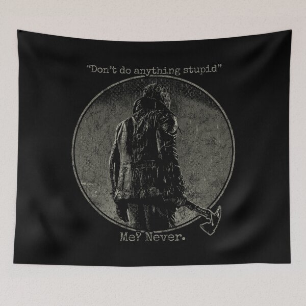 Artikelvorschau, Resident Evil 9 Requiem Hatchet Leon Kennedy in Not entworfen und verkauft von Power Up Prints.