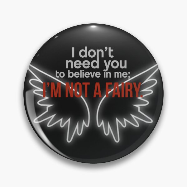 Item preview, I'm not a fairy, human made meme designed and sold by GiSilver.