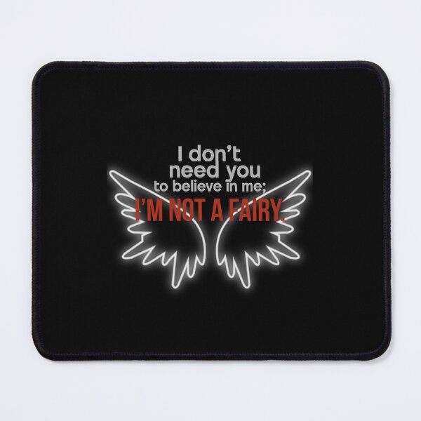 Item preview, I'm not a fairy, human made meme designed and sold by GiSilver.