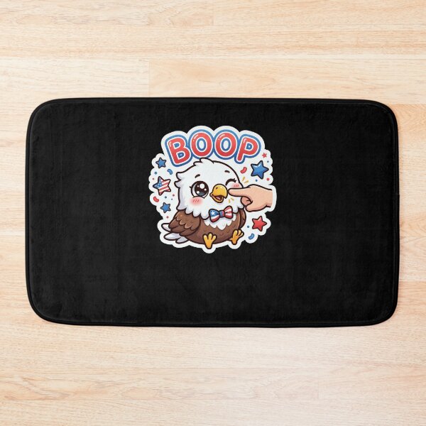 Item preview, Kawaii Eagle Boop National Bird Patriotic Stars designed and sold by snowry.
