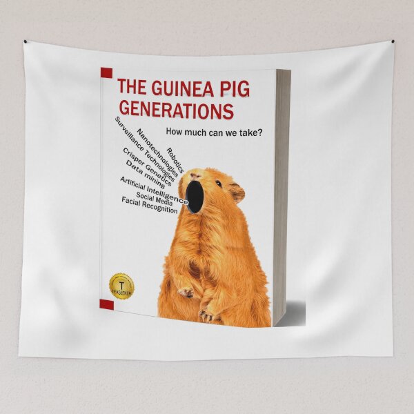 Item preview, Teaskers: Guinea Pig Generations Conceptual Book Cover designed and sold by Vycloz.