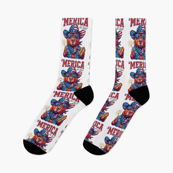 Item preview, Merica Patriotic Capybara designed and sold by EfiKrios.