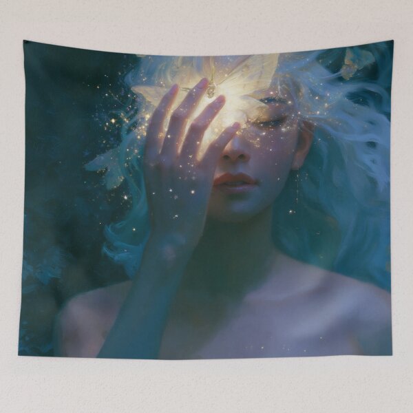 Item preview, The Butterfly of Frozen Memory designed and sold by oanaunciuleanu.