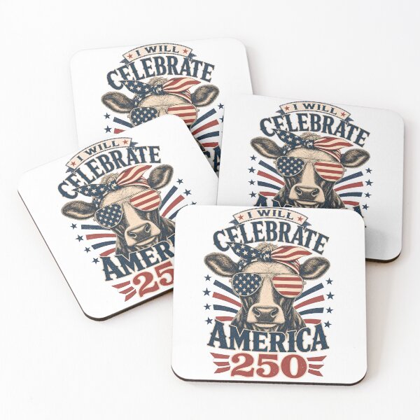 Item preview, American cow will celebrate 250th Anniversary I will celebrate America 250 designed and sold by ParadoxParadox.