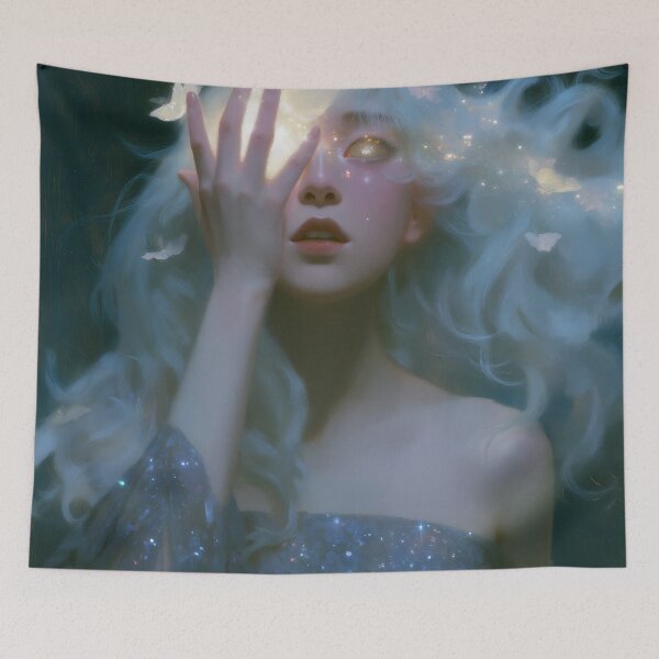 Item preview, The Butterfly of Frozen Memory designed and sold by oanaunciuleanu.