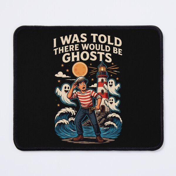 Item preview, I Was Told There Would Be Ghosts Funny Ghost Meme for Halloween Lovers designed and sold by Redgiant87x.