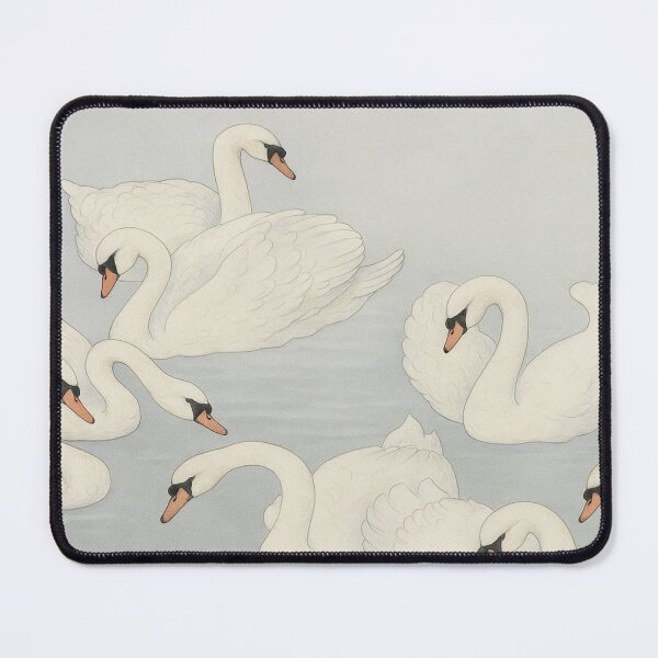 Item preview, Elegant White Swan Vintage Illustration designed and sold by minbadesign.