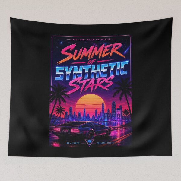 Item preview, Summer of Synthetic Stars designed and sold by Sketchlegacy.