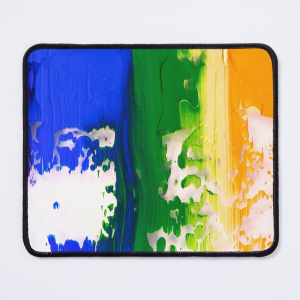 Item preview, Rainbow Drip Paint – Vibrant Purple, Blue, Green & Orange Abstract Art designed and sold by BuckaBaby.