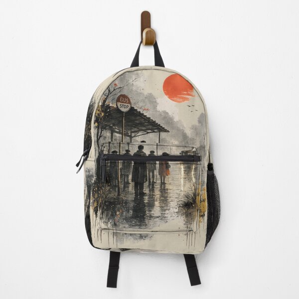 Item preview, The Bus Stop - Gao Xingjian - Japanese Culture - Japanese art designed and sold by Substance_life.