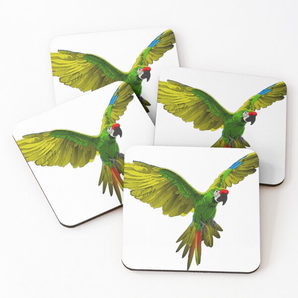 Item preview, Green Tail Macaw designed and sold by beninnoble.