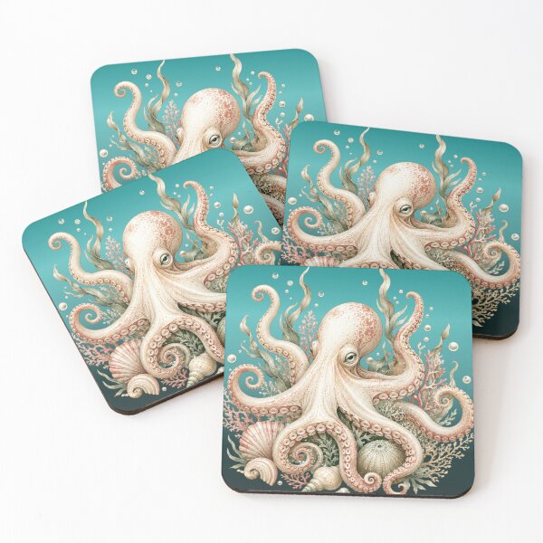 Item preview, Great Octopus of the Deep designed and sold by Weirdwildco69.