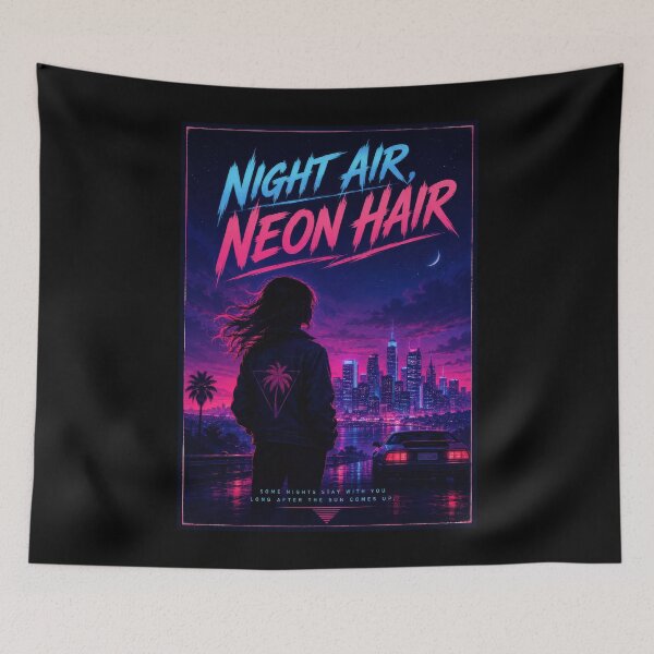 Item preview, Night Air, Neon Hair designed and sold by Sketchlegacy.