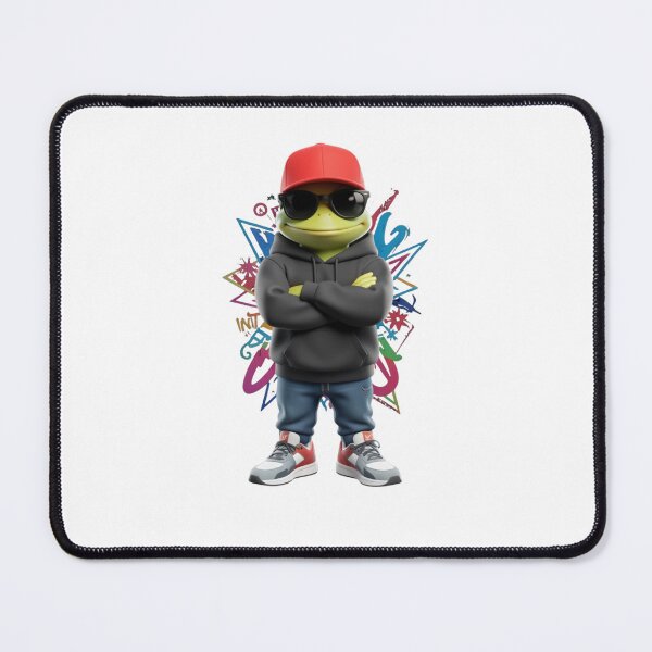 Item preview, Cool Streetwear Frog Cartoon Character designed and sold by M.Store.