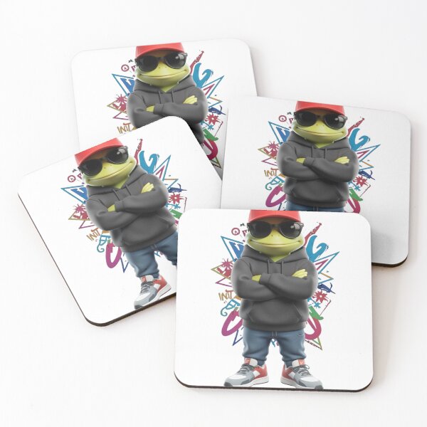 Item preview, Cool Streetwear Frog Cartoon Character designed and sold by M.Store.
