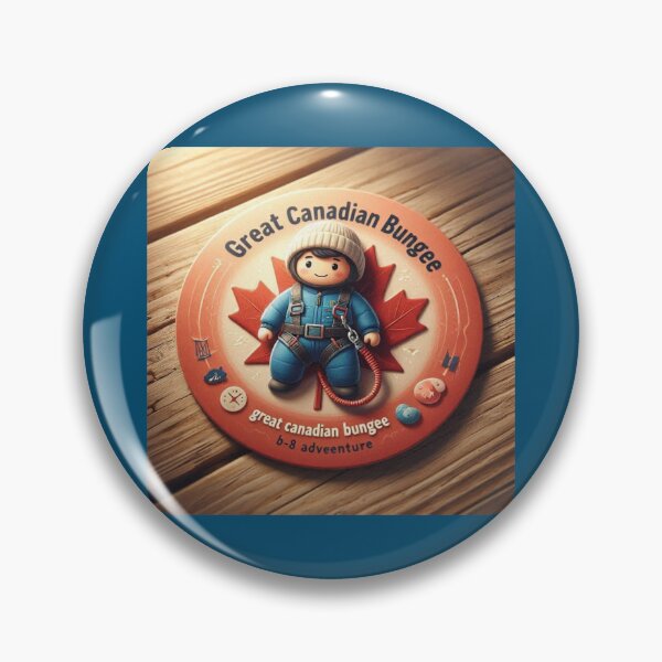 Item preview, Adventure Label  Label Text GREAT CANADIAN BUNGEE ?? designed and sold by PaintMeWorld.