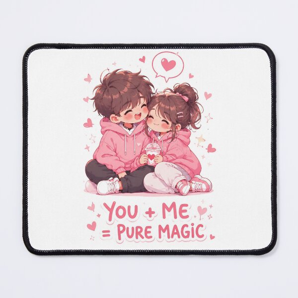 Item preview, Cute Couple Pure Magic Love designed and sold by Amr Siam.
