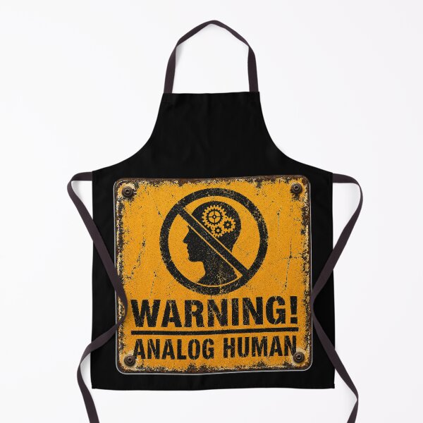 Item preview, SIGNS -  Warning Analog Human designed and sold by MetusArt.