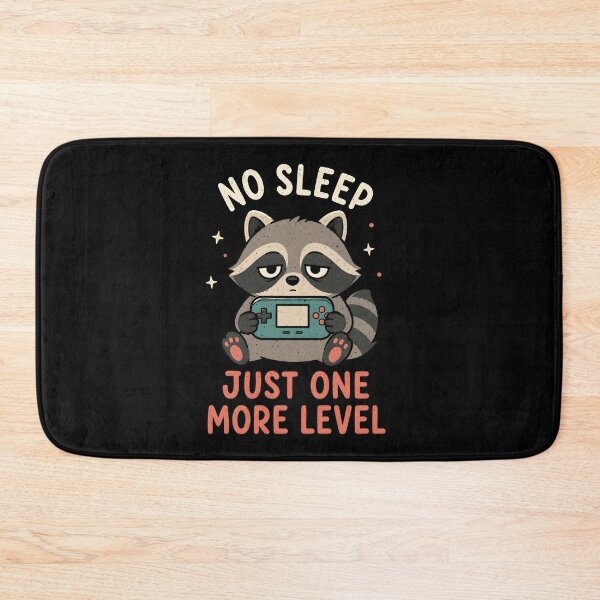 Item preview, No Sleep Raccoon Gamer designed and sold by ChocoMellowCo.